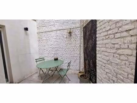 appartement/studio atypique 1 chambre + cour arrière