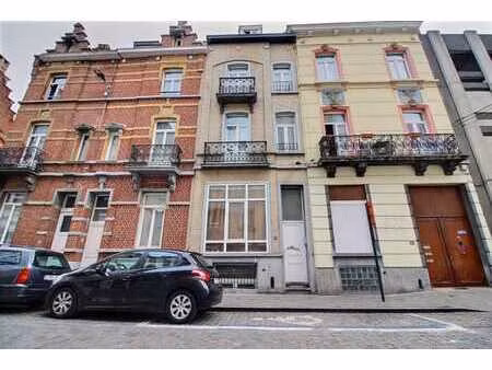 maison rénovée – 4 studios indépendants – centre bruxelles