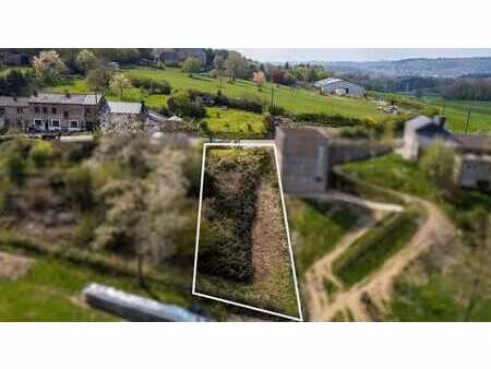 beau terrain avec vue dans le condroz !