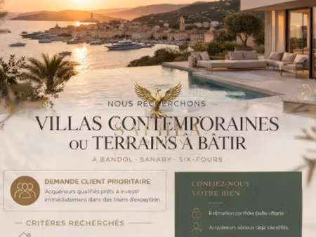 vente maison 5 pièces 200 m² à bandol (83150)  2 500 000 €