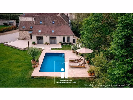 vente maison 10 pièces 515 m² à fleury-en-bière (77930)  2 100 000 €