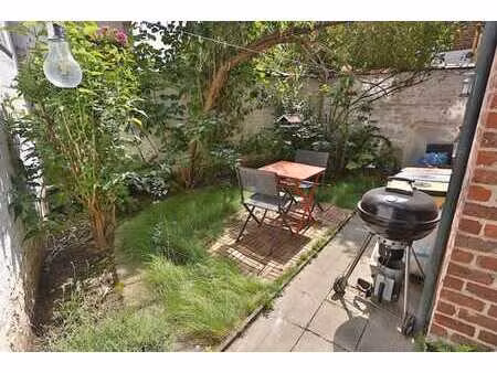 appart 1 ch +/- 52 m² + jardin +/- 25 m²