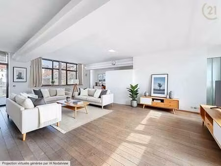 splendide loft terrasse intérieur d'