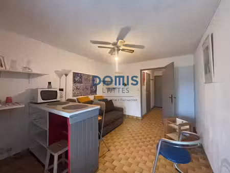 vente appartement 1 pièce 24 m² à carnon plage (34280)  116 000 €