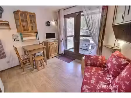 vente appartement 1 pièce 18 m² à les contamines-montjoie (74170)  112 000 €