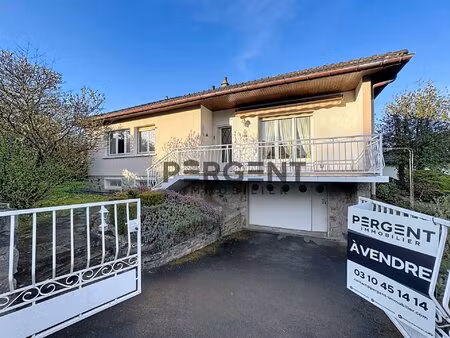 pavillon individuel sur sous-sol complet secteur etion bellevue