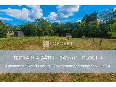 terrain plouha 840 m2
