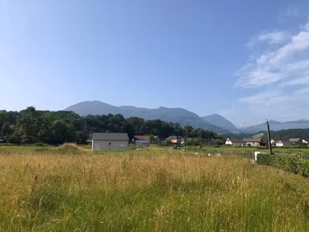 vente terrain 986 m² montaut (64800)