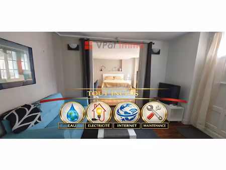 studio quartier saint-louis avec terrasse