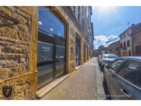 appartement avec local commercial 5 pièces centre village de
