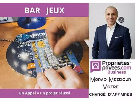 wattrelos 59150 - bar pmu fdj - loyer 470 euros