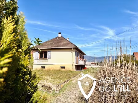 maison de plain-pied avec grand terrain dieffenbach-au-val