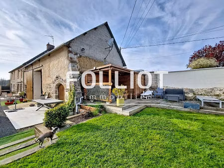vente : maison f6 à longueville 50290
