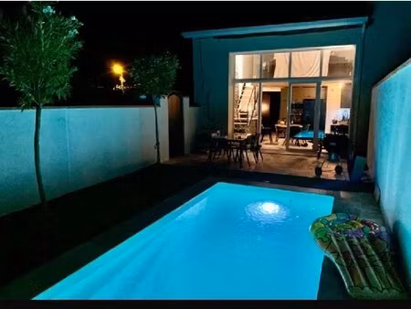 maison f4 avec piscine et jardin