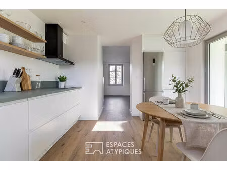 maison parfaitement rénovée avec jardin et garage à revel