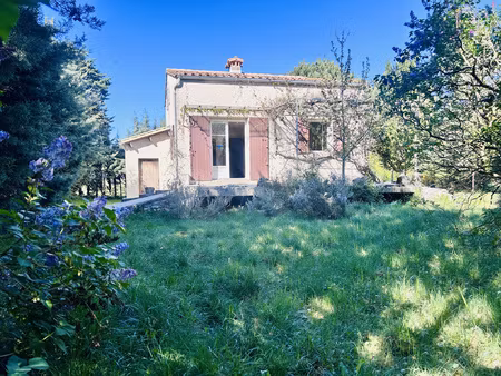 en cévennes  maison individuelle et grand terrain plat  à ve