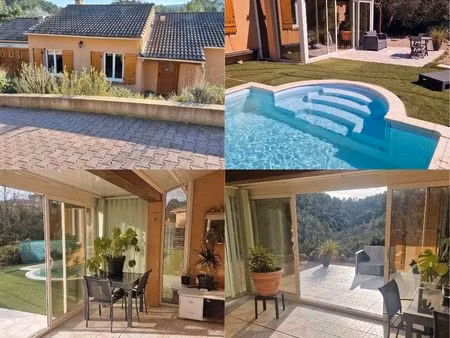 maison plain-pied avec piscine – le thoronet