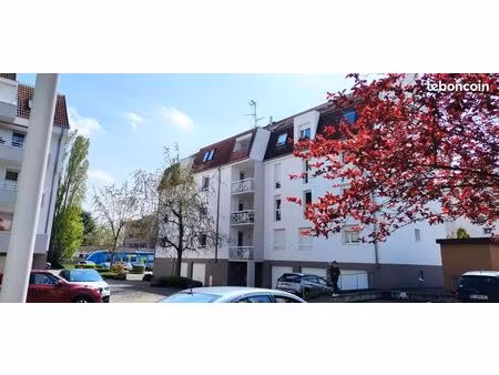 studio meublé 27 m2 balcon cave parking