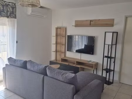 location t3 meublé dans résidence recherchée et récente