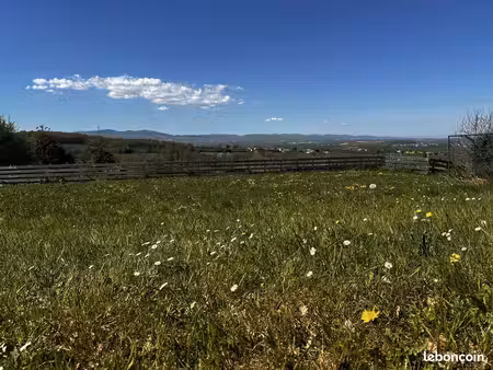 terrain 716 m² échalas