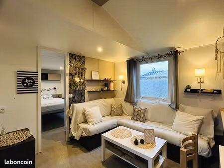 vente mobilhome irm aventura 2 au bord du rhône dans camping 4 étoiles