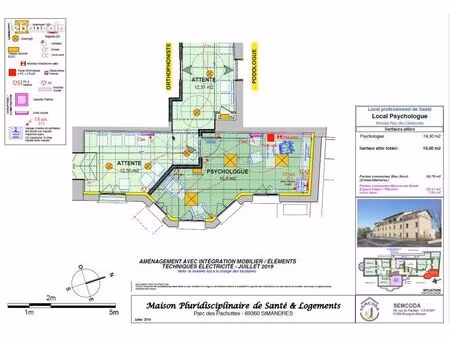 commerce santé 20 m²