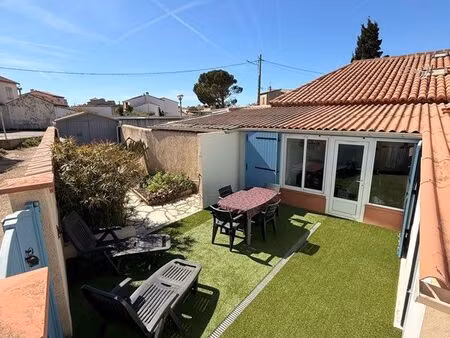 maison avec jardin à deux minutes de la mer