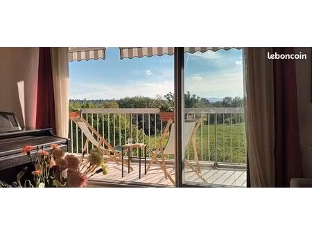 t4 dernier etage – vue exceptionnelle & calme absolu – francheville bel-air