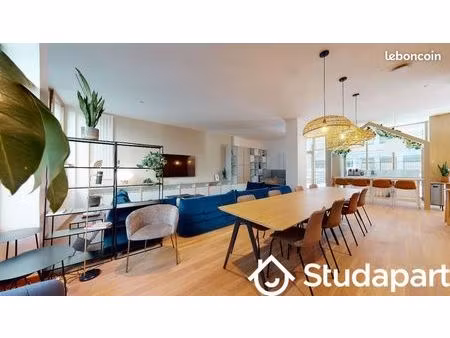 chambre 1 pièce 13 m²