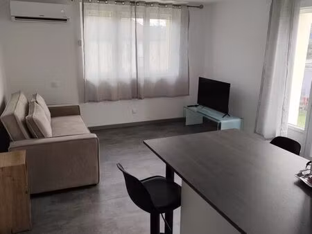 studio meublé avec jardin