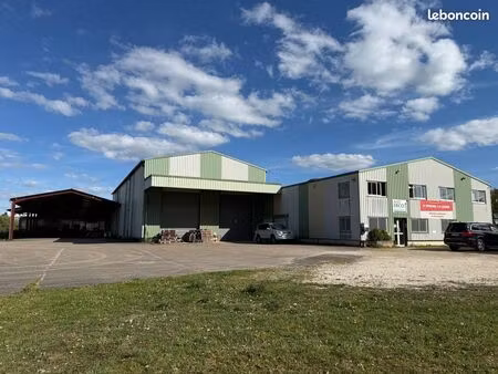 site industriel / logistique – 2 555 m² couverts – accès a77 (axe paris–nevers) à 2 min – 