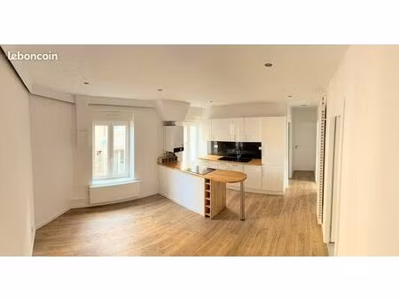 f3 bis 55m²- pont-à-mousson centre-ville – cuisine équipée – chaudière à condensation – vi