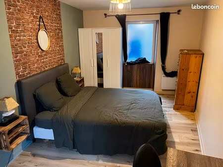 t2 meublé  45 m²  coutances: quartier calme et pratique  location meublée à l’année