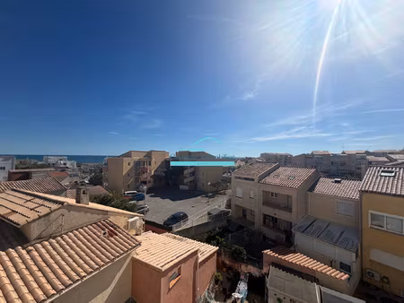 frontignan  appartement t2 meublé proche de la plage.