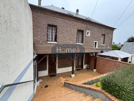 maison de ville avec garage - centre de pavilly