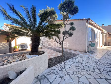 canohes à vendre  maison plain-pied  4 pièces avec garage et piscine