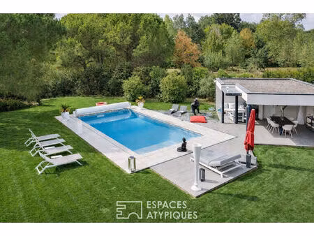 villa d'architecte d'exception aux portes du gers