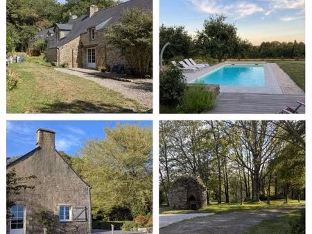 longère 5 pièces - 168m2 avec piscine chauffée