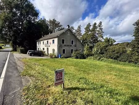 maison de commerce avec terrains agricoles à pont (malmedy)