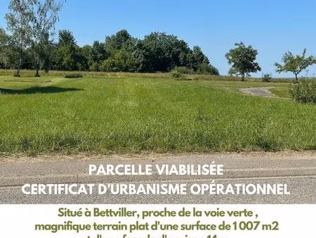 terrain à vendre à bettviller (57) dans quartier résidentiel