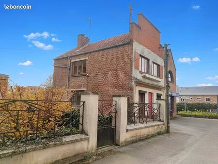 maison de ville avec beau terrain