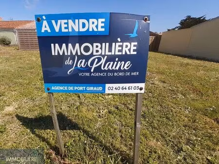 terrain 358 m² la plaine-sur-mer