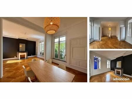 triplex meublé 117m² | maison de ville xviie | 3 min place stanislas | parking | cave | ca