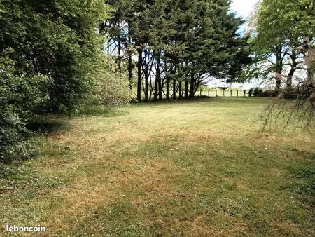 terrain au calme avec vue campagne