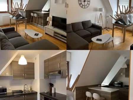 rare saverne centre : 3 pièces 50 m² au calme + garage + cave