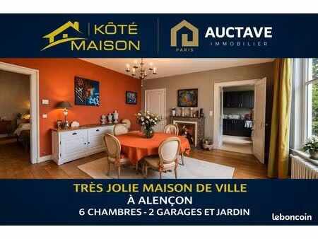maison de ville 9 pièces 174 m²