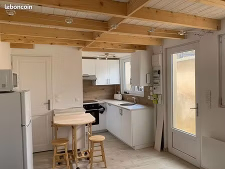 maisonnette duplex à louer orry la ville (montgrésin)