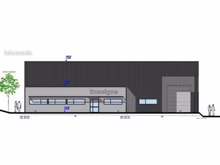 local 640 m² saint-avold