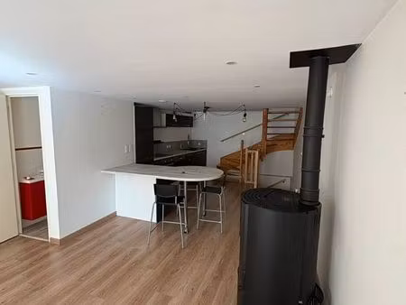 maison de bourg 76 m² – 3 pièces – garage 40 m² – la sauvetat
