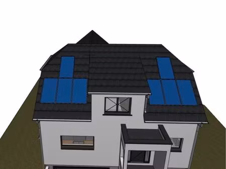 terrain viabilisé + permis accepté + projet maison 140 m² – saverne